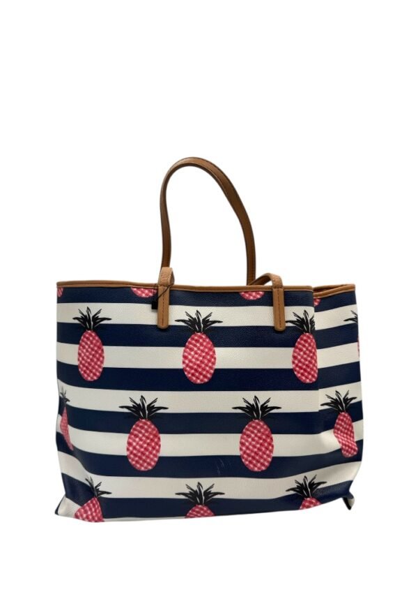 TORY BURCH - KERRINGTON STRIPE TOTE